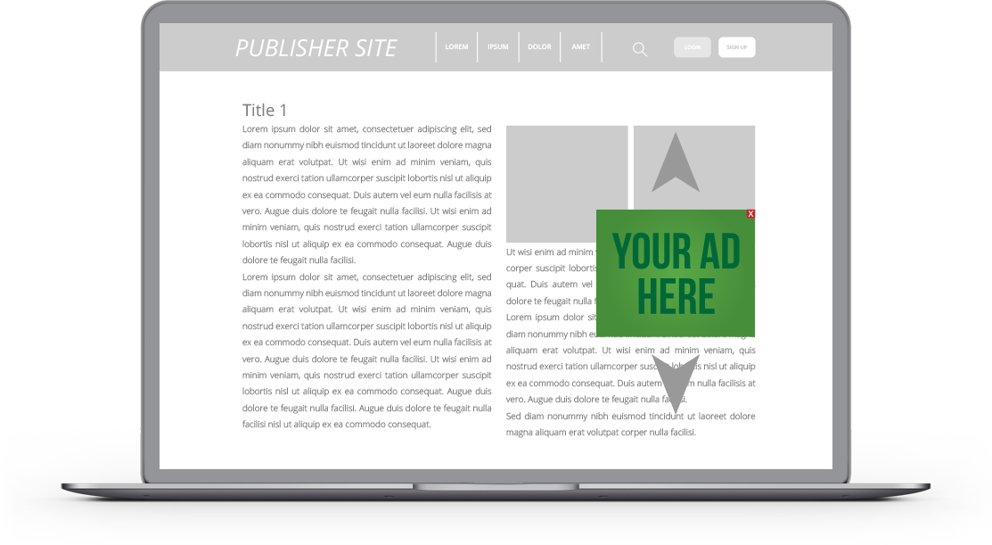 benefits of responsive display ads for publishers what's an advantage of responsive display ads Ad network with multi-format ads Benefits of multi-format ads what are interstitial ads how much do interstitial ads pay interstitial ads best practices
