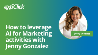 how to leverage ai for marketing activities with Jenny Gonzalez