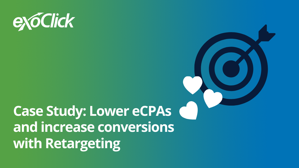 Lower eCPAs and increase conversions with Retargeting How to do retargeting for Products owners and Affiliates How to lower eCPAs with Retargeting product owner retargeting case study Affiliate retargeting case study Get higher conversions with retargeting